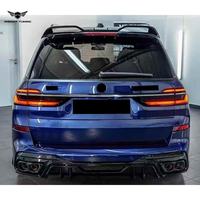 Kits de carrosserie 100% carbone sec pour BMW X7 G07 LCI 2022-2026 – Kit de conversion de pare-chocs style LD avec lèvre de spoiler avant