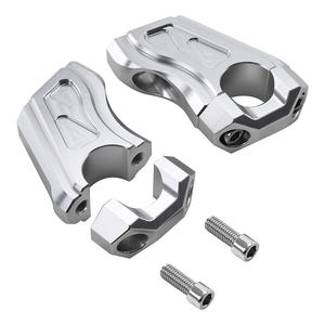 Supports de fixation pour guidon de moto compatibles avec BMW R <span class=keywords><strong>Nine</strong></span> <span class=keywords><strong>T</strong></span> 2014-2020 <span class=keywords><strong>PURE</strong></span> URBAN GS 17-20 XF160740-S - Product Image 5