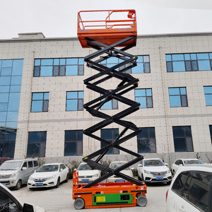 Piattaforma Elevatrice a Forbice Elettrica Semovente con Altezza di Sollevamento Automatica - Product Image 5