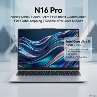 Ordinateur portable professionnel 16 pouces Intel Core Ultra 5 125H – Idéal pour le bureau et les étudiants – Vente en gros, OEM, ODM – Fournisseur d'usine mondial