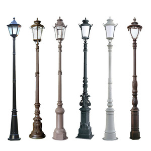 เสาไฟสวนเหล็กกลางแจ้ง หลอดไฟ LED พร้อมโคมแก้ว แสงวอร์มไวท์ 2700K IP66 หลอดไฟ A19 แบบไม่ถอดได้ ใช้ไฟ AC 220V พร้อมเซ็นเซอร์ตรวจจับความเคลื่อนไหว ใช้พลังงานแสงอาทิตย์ - Product Image 6