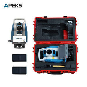 Station totale APEKS AM02i Android 14 avec précision de 2 pouces, écran tactile, fonction sans réflecteur, équipement de topographie international - Product Image 1