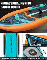 Haute qualité prix usine hors-bord pêche Kayak bateau planche de surf gonflable SUP stand up paddle board pêche