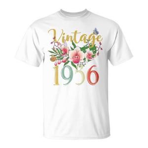 Maglietta vintage per il 66° compleanno di Orchid del 1956 - Product Image 1