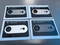Film de protection d'appareil photo pour 17/17 Pro Max/17 Air/18 Pro/18 Pro Max, dureté 9H, ultra-fin, couverture intégrale, verre trempé AR+AF