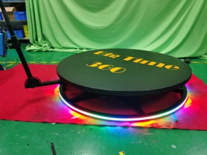 Nhanh chóng vận chuyển 80cm Photo Booth xoay 360 độ Selfie video Booth với từ xa - Product Image 2