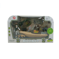 Jouets armés avion de chasse bateau enfants ensemble de jouets militaires