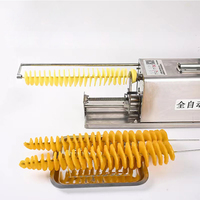 En promotion : Machine à découper les pommes de terre en spirale QDMECH, facile à utiliser, pour fruits et légumes