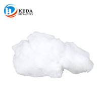 Material de fibra de silicato de aluminio refractario 1260C para revestimiento de calderas con algodón de fibra cerámica de alta pureza