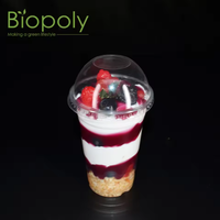 Couvercles jetables en PLA les mieux notés, résistants à la chaleur, écologiques, biodégradables, sans danger pour les aliments, adaptés aux boissons froides et aux glaces