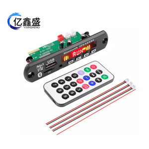 YIXINSHENG 12V MP3 Decoder Board 5.0 With USB TF Card Slot For <b>Car</b> Audio <b>Amplifier</b> 2 Channel - Product Image 1