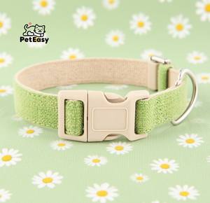 Nueva Venta caliente fábrica bajo MOQ Stock fabricación al por mayor accesorios para mascotas línea pura barata hebilla de Metal multicolor <span class=keywords><strong>collar</strong></span> de perro - Product Image 4