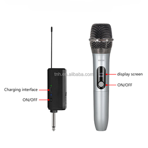 TNH UM-WX106 uno a due professionale microfono senza fili Plug and Play per la casa KTV all'aperto Audio Karaoke Stage Performance - Product Image 3