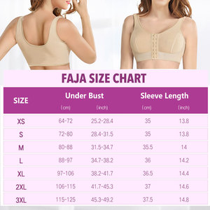 45% Spandex <strong>Compression</strong> Garment Breast Faja Women Tops <strong>Post</strong> Op <strong>Surgery</strong> Shapewear <strong>Bra</strong> - Product Image 2