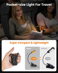 <span class=keywords><strong>Lampe</strong></span> <span class=keywords><strong>de</strong></span> <span class=keywords><strong>lecture</strong></span> Glocusent, best-seller, légère, rechargeable, longue durée, réglable, mini <span class=keywords><strong>lampe</strong></span> <span class=keywords><strong>de</strong></span> <span class=keywords><strong>lecture</strong></span> pour livre - Product Image 5