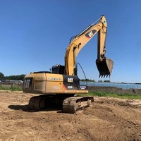 Excavatrice d'occasion Caterpillar CAT320D originale et bon marché, excavatrice sur chenilles d'occasion CAT320DL, excavatrices d'occasion Cat320D2L à vendre à bon prix