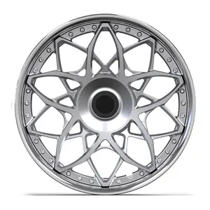 Hllwheels โรงงานจีน 20 นิ้วขอบโลหะผสมหลังการขายพร้อม pcd 5 * 112 สําหรับมอเตอร์ xpeng