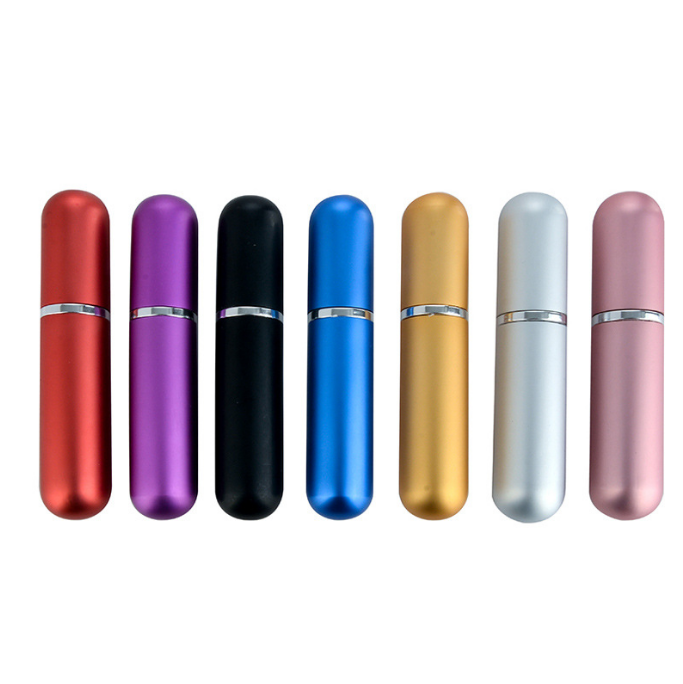 Wholesale 5ml Aluminum Shell Sliver Gold Aromatherapy Inhalers
