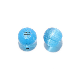 Perles rondes en verre imitation œil de chat, 2mm, perles en vrac pour la fabrication de bracelets, matériel de bijoux faits à la main, DIY - Product Image 3