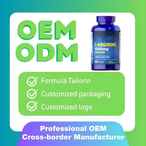OEM Label pribadi l-arginine kapsul, 1000 Mg kapsul, 100 hitungan, putih - Product Image 2
