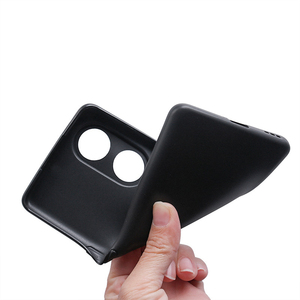 เคสโทรศัพท์ TPU นิ่มสีดำด้าน,เคสหลังป้องกันสำหรับ OPPO Reno 8T 5G A1 Pro - Product Image 5