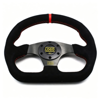 Volant de direction universel en alliage d'aluminium en forme de D pour voiture de drift, services professionnels, NS-87, prise en charge 35 mm, 3 branches