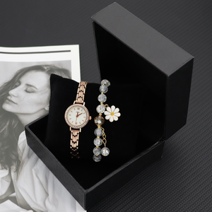 Relojes de Pulsera para Mujer al por Mayor, Reloj de Cuarzo Japonés Resistente al Agua, Correa de Moda, Conjuntos de Relojes y Pulseras para Dama - Product Image 3