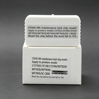Réinitialiseur de puce rechargeable C9345 à utilisations illimitées, outil de réinitialisation de réservoir d'encre usagée pour imprimantes Epson séries L, séries ET, séries WF
