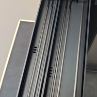 Deioux Hochwertiges Aluminium-Legierungs-Hebe-Schiebefenster mit Schlankem Aluminiumrahmenprofil für Schlafzimmer zu Wettbewerbsfähigem Fabrikpreis
