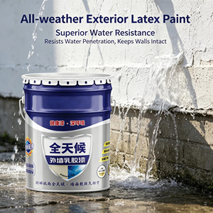 Peinture extérieure écologique à base d'eau, revêtement universel pour usines, villas et murs de clôture - Product Image 3