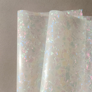 แผ่นพีวีซีสีขาวมุกสำหรับทำกิ๊บติดผมและหวี วัสดุตกแต่ง - Product Image 2