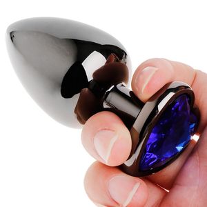 Base en forme de cœur avec bijou anal en forme de rose, jouet sexuel anal, plug anal en métal, ensemble de jouets sexuels - Product Image 4