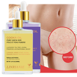 Huile de COOKA Huile après-rasage fraise vanille pour <span class=keywords><strong>femme</strong></span> Huile de rasage douce pour peau lisse Prévient le dessèchement des poils incarnés - Product Image 5