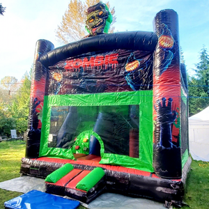 Wholesale commercial grade outdoor backyard halloween holiday party jumpers <b>inflatable</b> bounce house for kids - Product Image 1