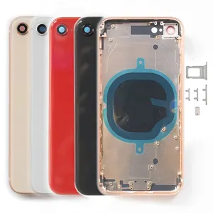 批发手机外壳适用于iPhone 6 6s 7 8 Plus电池后盖适用于iPhone X XS外壳，不带零件
