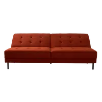 Woonkamer Stof Bank Bed Twee Zetels Moderne Vouwen Couch Futon Sofa