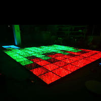 Spiegel Party Bühne leuchten c Fliesen im Freien Hochzeit 3d magnetische LED Tanzfläche