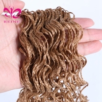 Zizi tresse Micro Box twist Crochet Afro 3S Curly Box Tresses Synthétique Torsadé Tressage cheveux