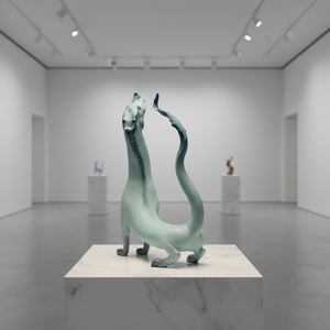 ประติมากรรมสำริด "The vertiginous Sublime" - Product Image 6