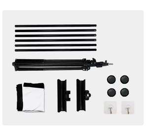 Écran de projection extérieur ultra large de 80 pouces, support trépied 16:9, portable, léger, gain 1.2, installation facile, cinéma maison - Product Image 4