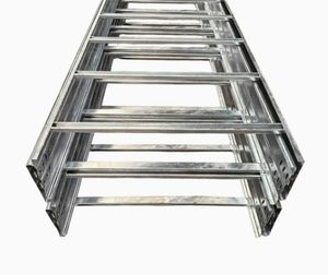 Échelles à câbles galvanisées et plateaux en treillis métallique pour la construction, centres de données avec alliage d'aluminium, 10050, 20050, 300*50 - Product Image 1