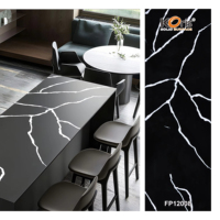 Plaques de surface solide en acrylique blanc modifié de haute qualité, plan de travail Dekton 6X2440X760mm