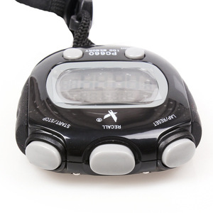 Tianfu PC660 Electronic Stopwatch 3 Row Display 100 Memory Channels Chronograph Large Screen Unisex Timing Device - Product Image 4