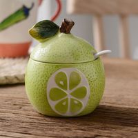 Japanse keramische kruidenpot Keukenbenodigdheden Huishoudelijke kruidendoos Fruitpot 230 ml Voedselopslagcontainer