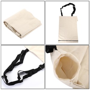 Mulcher Vacuum Leaf Storage Bag 48x70cm <b>Adjustable</b> Strap Home Use Plastic Filter Dust Collection Bag - Product Image 5
