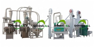 Moulin à farine de blé haute efficacité Shining, modèle 6FW-100A, broyeur à rouleaux, taille de la poudre réglable, 10,8 kW, monophasé, 1 moteur - Product Image 5