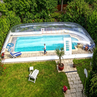 Dôme à bulles gonflable de haute qualité, tente de piscine, couverture de piscine gonflable transparente, tente de couverture de piscine