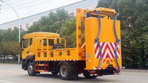 รถบรรทุกป้องกันแรงกระแทก Dongfeng 100K TMA พร้อมระบบไฮดรอลิกกันกระแทก สำหรับงานก่อสร้างบนถนน - Product Image 2
