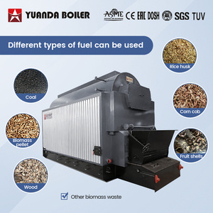 Chaudière à vapeur à grille oscillante Dzw Biomass Pellet de 4 tonnes pour presse à chaud - Product Image 3