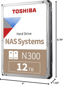 Shiba N300 için 12TB NAS 3.5 inç dahili sabit <span class=keywords><strong>disk</strong></span> HDWG51CXZSTA - Product Image 6